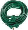 Southwire Outdoor 25 ft. L Green Extension Cord 14/3 STW