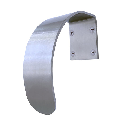 Tell 2 in. L Satin Silver Stainless Steel Door Pull