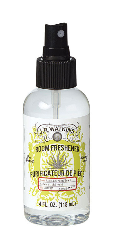 J.R. Watkins Aloe and Green Tea Scent Air Freshener 4 oz. Liquid (Pack of 6)
