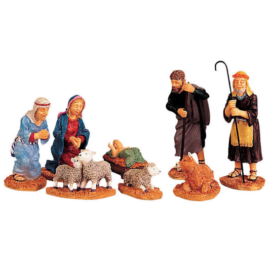 Lemax Nativity Village Accessory Multicolor Resin 2.76 in. 8 pc. (Pack of 6)