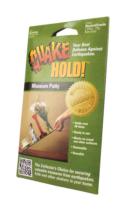 Quake Hold Cream/Neutral Reusable Museum Putty 2.64 oz.