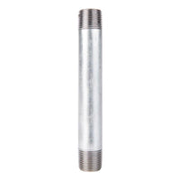 STZ Industries 1/2 in. MIP each X 1/2 in. D MIP Galvanized Steel 5-1/2 in. L Nipple