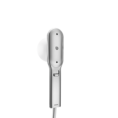 Chrome/white handheld shower