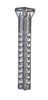 Hillman 1/4 in. D X 1-1/2 in. L Lead Round Head Concrete Screw Anchor 100 pk