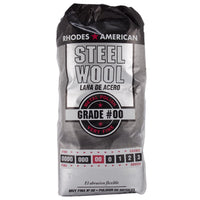Rhodes American 00 Grade Very Fine Steel Wool Pad 12 pk (Pack of 6)