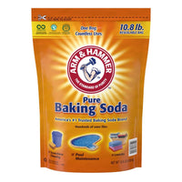 Arm & Hammer No Scent Organic Baking Soda Cleaner Powder 10.8 lb (Pack of 4)