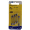 Bussmann 25 amps AGC Mini Automotive Fuse 5 pk