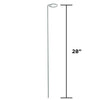 Panacea 28 in. H X 1.5 in. W X 0.5 in. D Green Metal Plant Stake