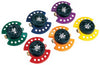 Dramm ColorStorm Metal Sled Base 9-Pattern Turret Sprinkler 575 sq ft 1 pk - Deal of The Week