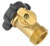 Gilmour Brass Threaded Male Hose Shut-off Valve