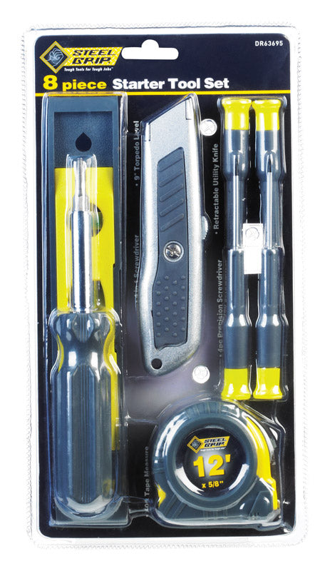 Steel Grip Tool Kit 8 pc
