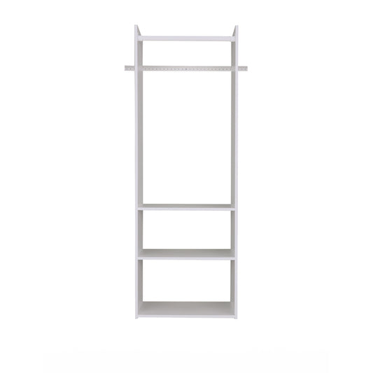 Easy Track 72 in. H X 25.1 in. W X 14 in. L Wood Laminate Hanging Tower Closet Kit