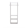 Easy Track 72 in. H X 25.1 in. W X 14 in. L Wood Laminate Hanging Tower Closet Kit