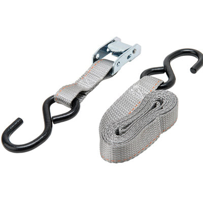 Keeper 1 in. W x 6 ft. L Gray Tie Down Strap 400 lb. 1 pk (Pack of 12)