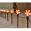 Celebrations Red/White Peppermint Candy Pathway Decor