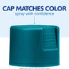 Rust-Oleum Deep Teal General-Purpose Premium Ultra Matte Spray Paint 12 oz. (Pack of 6)