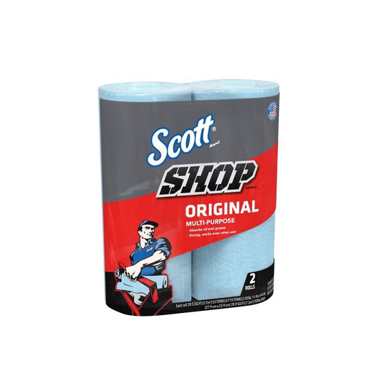 Scott Paper Shop Towels 10.4 in. W x 11 in. L 2 pk (Pack of 12)