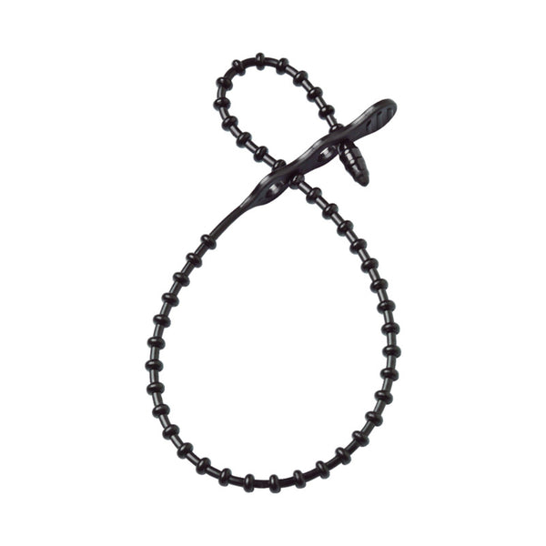 Gardner Bender 8 in. L Black Beaded Cable Tie 15 pk