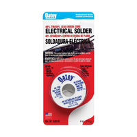 Oatey 4 oz Rosin Core Solder Wire 0.063 in. D Tin/Lead 40/60