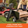 Agri-Fab Steel Tow Behind Utility Cart 10 cu ft