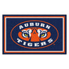 Auburn University Tiger Eyes 4ft. X 6ft. Plush Area Rug