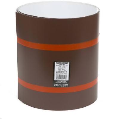 Amerimax 14 in. W X 10 ft. L Aluminum Painted Coil Brown/White