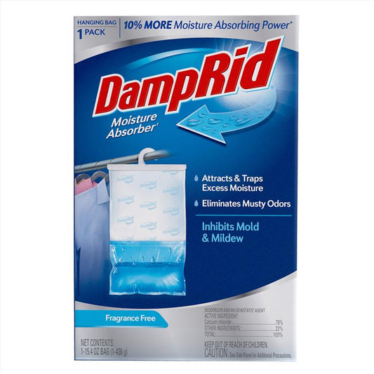 DampRid Hanging Moisture Absorber No Scent 15.4 oz (Pack of 6)