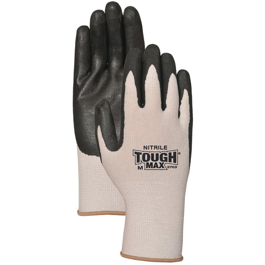 Bellingham Palm-dipped Work Gloves Black/Gray XL 1 pair
