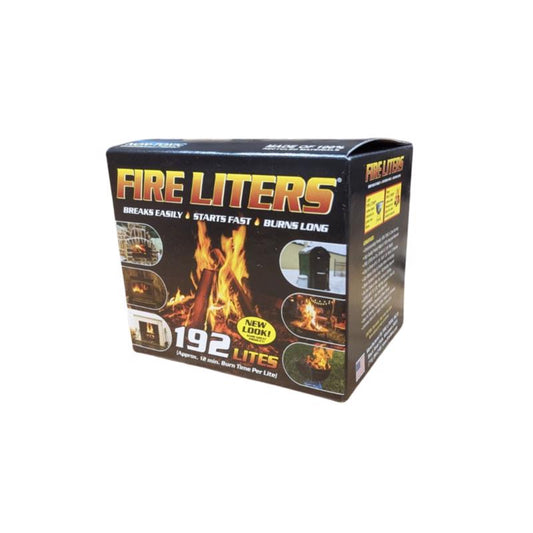 Fire Liters Wood Fiber Safe Recycled Non-Toxic Indoor/Outdoor Fireplace Fire Starter 4 W x 8.3 H in.
