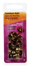 Hillman No. 9 Antique Brass Brass Double Point Tacks 25 pk (Pack of 6) - Deal of The Week