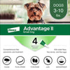 Bayer Advantage II Imidacloprid/Pyriproxyfen Dog Flea Drops 0.056 oz.