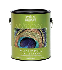 Modern Masters Shimmer Metallic Pearl White Water-Based One Step Paint 1 gal