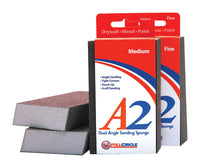 Full Circle 3 in. L X 5 in. W X 1 in. Medium Dual Angle Sanding Sponge