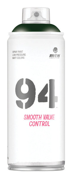 Pintura en aerosol MTN 94 Matte Era Green, 11 oz (paquete de 6).