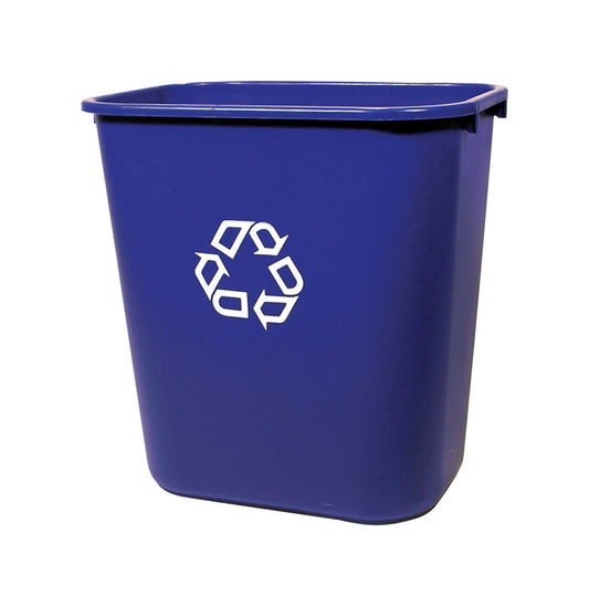 Rubbermaid Commercial 28 qt. Resin Recycling Bin (Pack of 12)