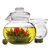 Primula Blossom Clear Glass Teapot
