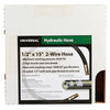 Apache 0.5 in. D X 15 in. L 3500 psi Rubber 2-Wire Hydraulic Hose
