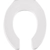 Mayfair by Bemis Round White Plastic Toilet Seat - Deal of The Week