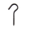Wright Medium Matte Black Black Steel 4-3/16 in. L Ceiling Hook 200 lb 1 pk