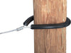 Electric Fence Insulator, Tubular Corner & End Post, Black, 10-Pk.