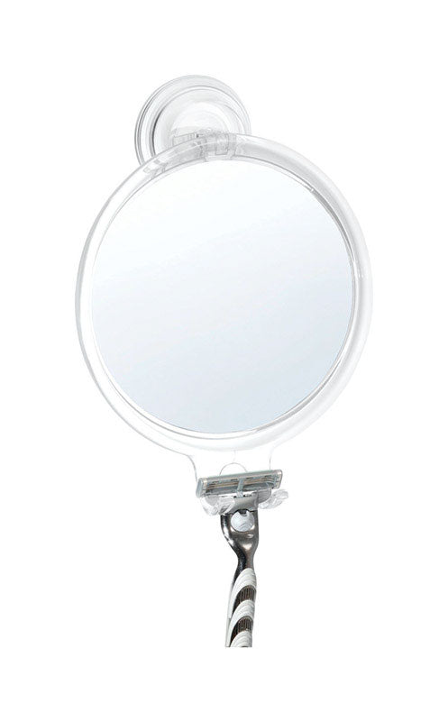 iDesign Clear Plastic Shower Mirror