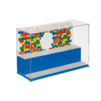 LEGO Play & Display Case Plastic Blue