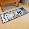 MLB - New York Yankees Retro Collection Ticket Runner Rug - 30in. x 72in. - (1927)