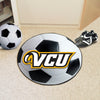 Virginia Commonwealth University Soccer Ball Rug - 27in. Diameter