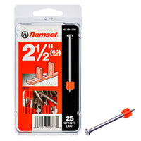 Ramset .3 in. D X 2 in. L Steel Round Head Drive Pin 100 pk
