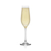 Mikasa Parker 8 oz Clear Crystal Flute Glass