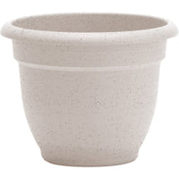 Bloem Ariana Planter 12 in. Dia. Plastic Flower Pot Vanilla Bean