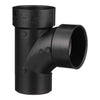Charlotte Pipe 3 in. Hub X 3 in. D Hub ABS Sanitary Street Tee