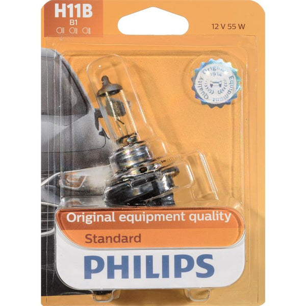 Bombilla automotriz halógena estándar Philips de luz alta/baja H11BB1 - Caja abierta