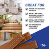 Nelson 1.5 in. W x 8 in. L Composite Shim 12 pk (Pack of 32)